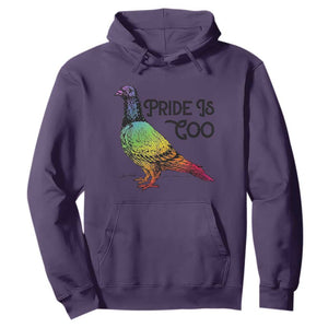 Pride Is Coo Pigeon Hoodie Funny LGBTQ Pride Month TS14 Purple Print Your Wear