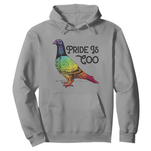 Pride Is Coo Pigeon Hoodie Funny LGBTQ Pride Month TS14 Sport Gray Print Your Wear