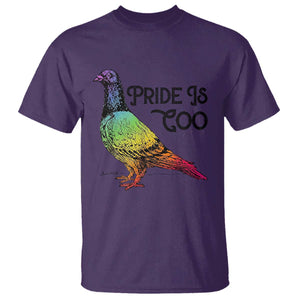 Pride Is Coo Pigeon T Shirt Funny LGBTQ Pride Month TS14 Purple Print Your Wear