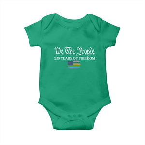 We The People Means Everyone Baby Onesie LGBTQ Gay Pride Rainbow Flags TS14 Irish Green Print Your Wear