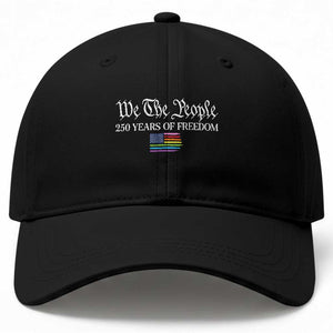 We The People Means Everyone Baseball Cap LGBTQ Gay Pride Rainbow Flags