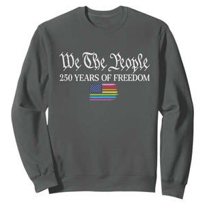 We The People Means Everyone Sweatshirt LGBTQ Gay Pride Rainbow Flags