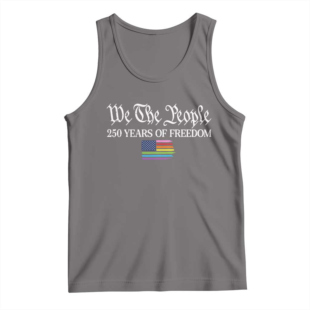 We The People Means Everyone Tank Top LGBTQ Gay Pride Rainbow Flags
