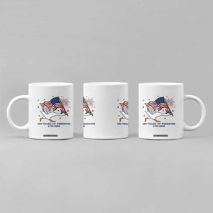 Freedom 250th Anniversary Coffee Mug Funny 4th Of July Silly Goose TS14 Print Your Wear