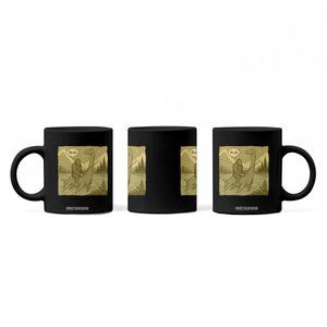 Funny Bigfoot Fishing Coffee Mug Sasquatch Loch Ness Monster Introvert Bruh TS14 Print Your Wear