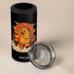 Tacocat Monster 4 in 1 Can Cooler Tumbler Funny Cats Taco Lovers TS14 Print Your Wear