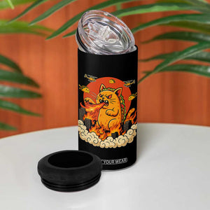 Tacocat Monster 4 in 1 Can Cooler Tumbler Funny Cats Taco Lovers TS14 Print Your Wear