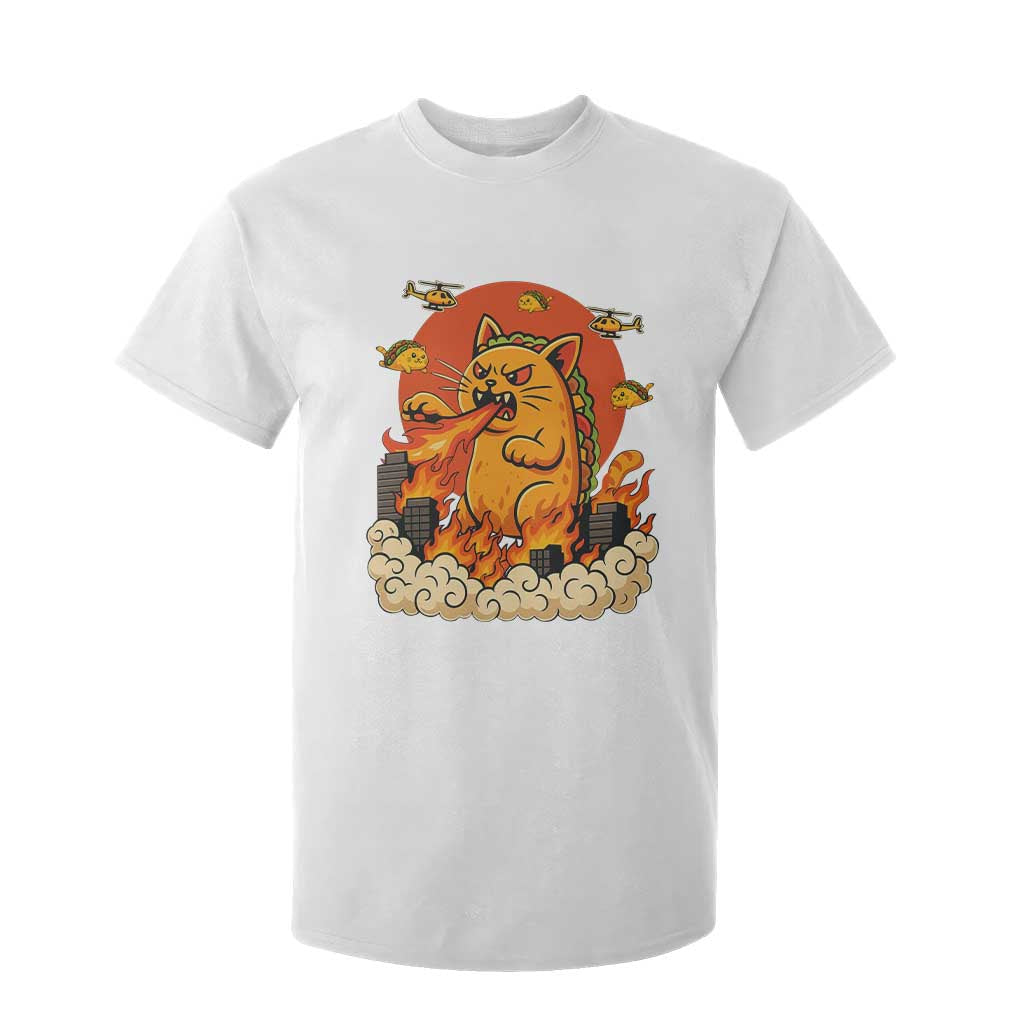 Tacocat Monster T Shirt For Kid Funny Cats Taco Lovers TS14 White Print Your Wear
