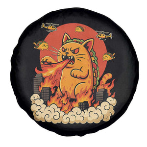 Tacocat Monster Spare Tire Cover Funny Cats Taco Lovers TS14 Print Your Wear