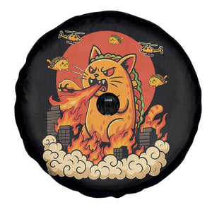 Tacocat Monster Spare Tire Cover Funny Cats Taco Lovers TS14 Print Your Wear