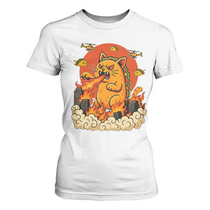 Tacocat Monster T Shirt For Women Funny Cats Taco Lovers TS14 White Print Your Wear