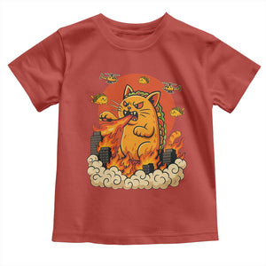 Tacocat Monster Toddler T Shirt Funny Cats Taco Lovers TS14 Red Print Your Wear
