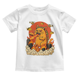 Tacocat Monster Toddler T Shirt Funny Cats Taco Lovers TS14 White Print Your Wear