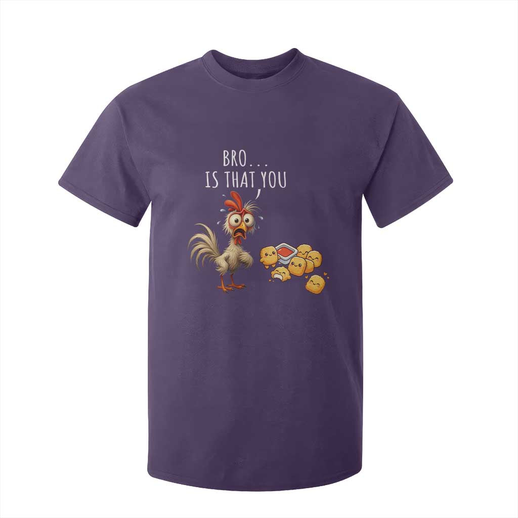 Funny Chicken T Shirt For Kid Is That You Bro TS14 Purple Print Your Wear