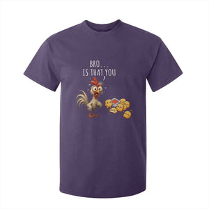 Funny Chicken T Shirt For Kid Is That You Bro TS14 Purple Print Your Wear