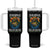 Funny Bass Fishing Tumbler With Handle I Am So Good At Catching Fish That The Fish Tell Stories About Me TS14 One Size: 40 oz Black Print Your Wear