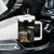 Cats Selfie Meme Tumbler With Handle Funny Black Cat Smoking Cigarette With Car TS14 Print Your Wear