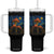 Cute Black Cat Mushroom Tumbler With Handle Stary Night Vangogh Amanita Muscaria TS14 One Size: 40 oz Black Print Your Wear