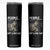 Funny Alpha Wolf Meme Skinny Tumbler Sarcastic People Not A Big Fan TS14 Black Print Your Wear