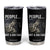 Funny Alpha Wolf Meme Tumbler Cup Sarcastic People Not A Big Fan TS14 Black Print Your Wear