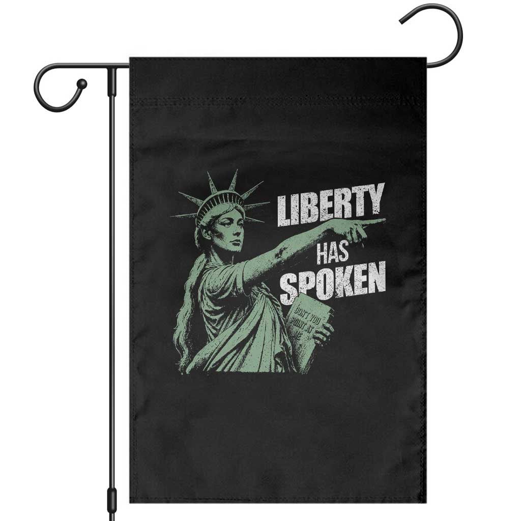 Funny Basketball Point God Liberty Meme Garden Flag Has Spoken Patriotic USA TS14 Black Print Your Wear