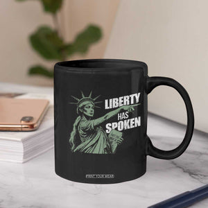 Funny Basketball Point God Liberty Meme Coffee Mug Has Spoken Patriotic USA TS14 Print Your Wear
