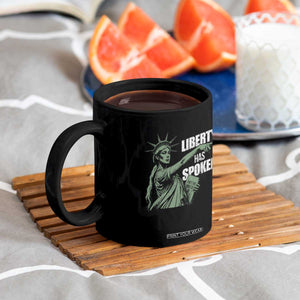 Funny Basketball Point God Liberty Meme Coffee Mug Has Spoken Patriotic USA TS14 Print Your Wear
