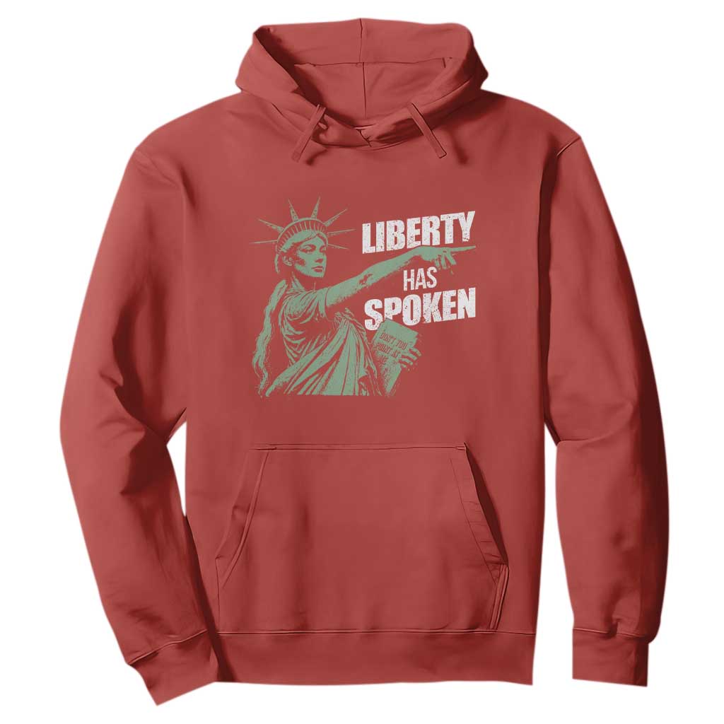 Funny Basketball Point God Liberty Meme Hoodie Has Spoken Patriotic USA TS14 Red Print Your Wear