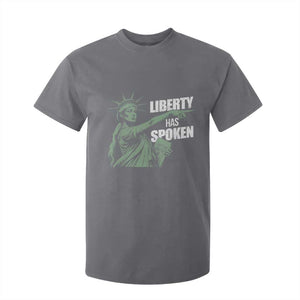 Funny Basketball Point God Liberty Meme T Shirt For Kid Has Spoken Patriotic USA TS14 Charcoal Print Your Wear