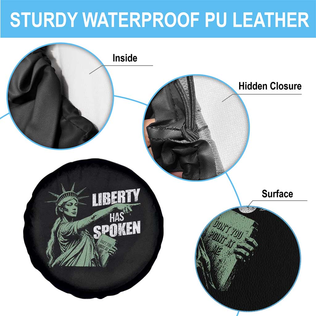 Funny Basketball Point God Liberty Meme Spare Tire Cover Has Spoken Patriotic USA TS14 Print Your Wear