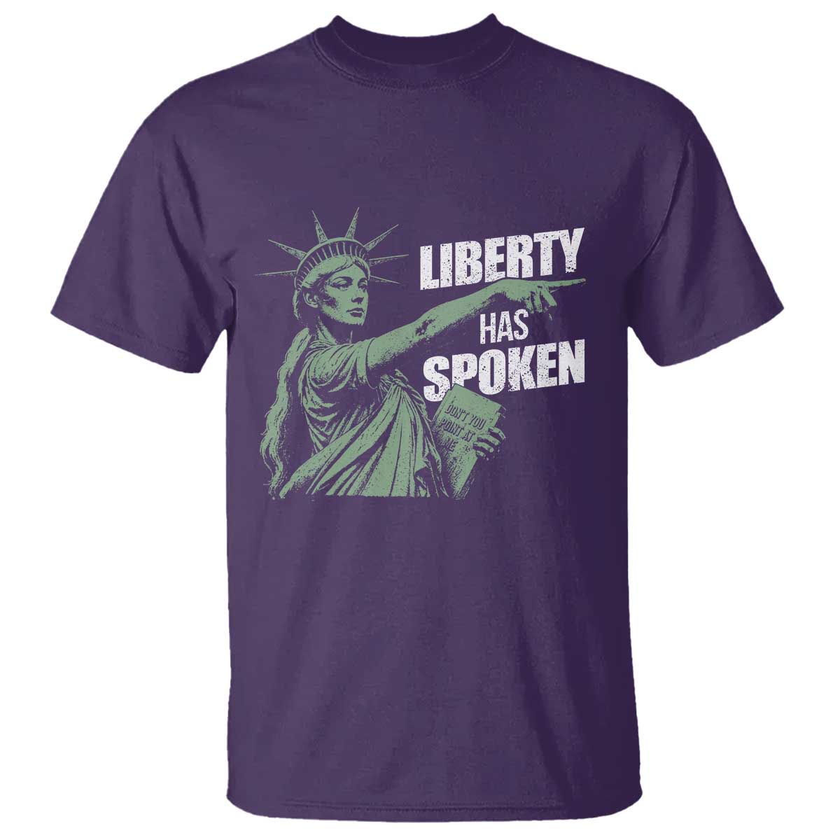 Funny Basketball Point God Liberty Meme T Shirt Has Spoken Patriotic USA TS14 Purple Print Your Wear