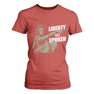 Funny Basketball Point God Liberty Meme T Shirt For Women Has Spoken Patriotic USA TS14 Red Print Your Wear