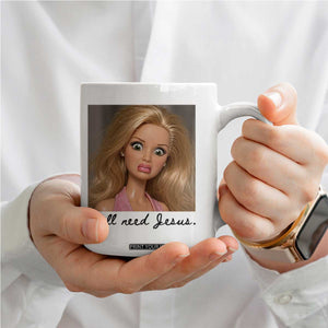 Ya'll Need Jesus Disgusted Face Christian Funny Coffee Mug TS14 Print Your Wear