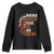 Native American Day Youth Sweatshirt Indigenous People Day Because They Were Here Fist TS14 Black Print Your Wear