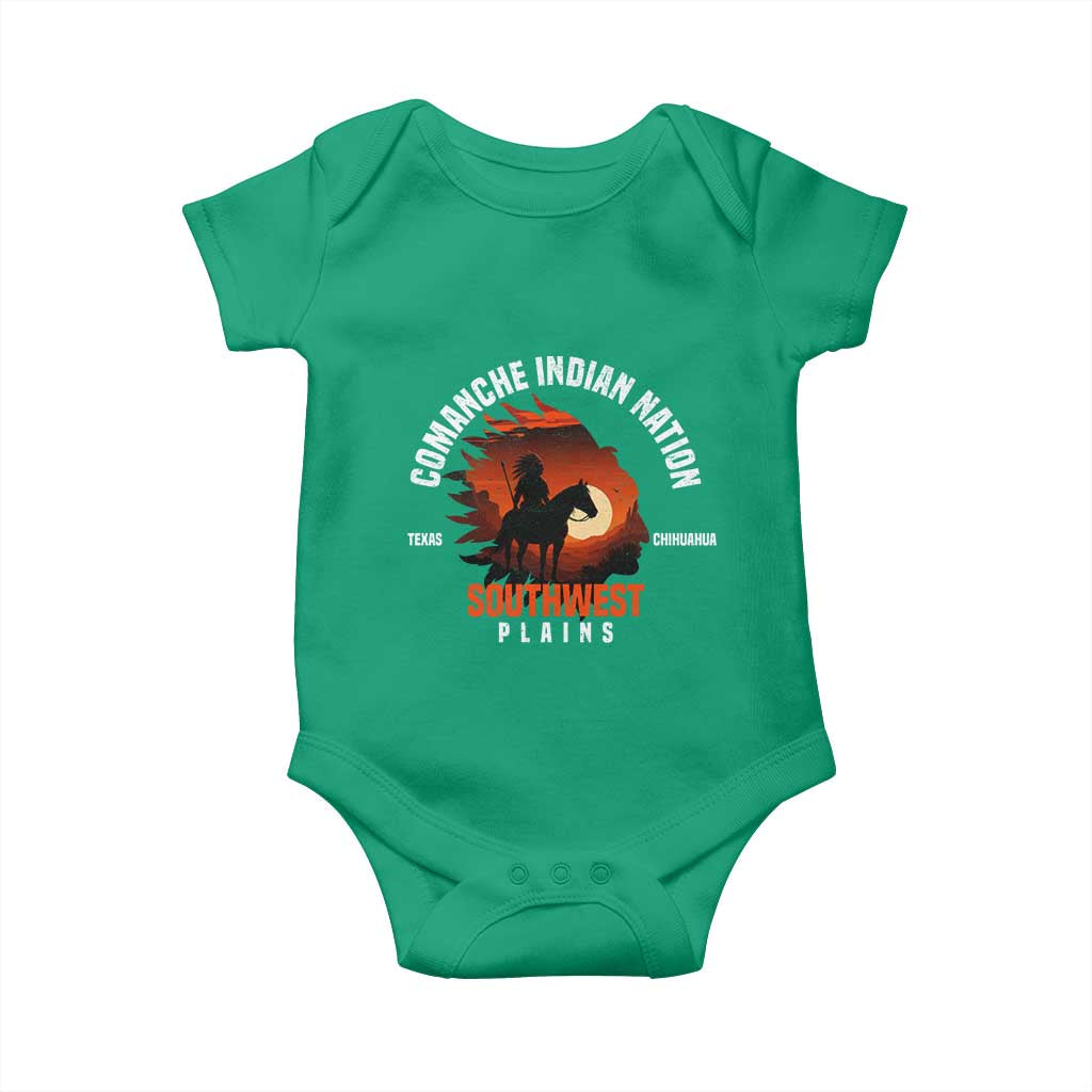 Comanche Native American Indian Chief Respect Baby Onesie TS14 Irish Green Print Your Wear