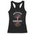Distressed Tree Racerback Tank Top American Grown with Comanche Roots - Print Your Wear