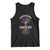 Distressed Tree Tank Top American Grown with Comanche Roots TS14 Black Print Your Wear