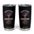 Distressed Tree Tumbler Cup American Grown with Comanche Roots TS14 Black Print Your Wear