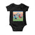 Funny Kendo Cat Baby Onesie Samurai Martial Arts TS14 Black Print Your Wear