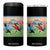 Funny Kendo Cat 4 in 1 Can Cooler Tumbler Samurai Martial Arts TS14 One Size: 16 oz Black Print Your Wear