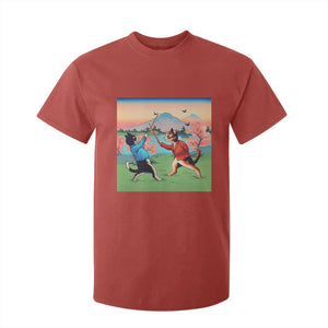 Funny Kendo Cat T Shirt For Kid Samurai Martial Arts TS14 Red Print Your Wear