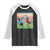 Funny Kendo Cat Raglan Shirt Samurai Martial Arts TS14 Black White Print Your Wear