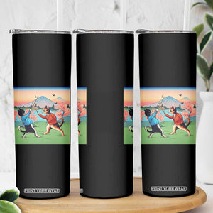 Funny Kendo Cat Skinny Tumbler Samurai Martial Arts TS14 Print Your Wear