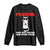 Funny Cat Fencing Long Sleeve Shirt Make Me New Friends And Stab Them TS14 Black Print Your Wear