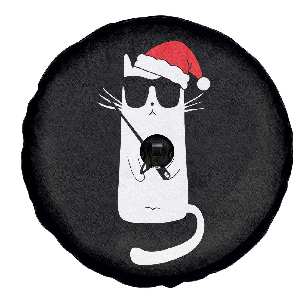 Funny Cat Fencing Christmas Spare Tire Cover Cute Kitty Lover TS14 Print Your Wear