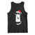 Funny Cat Fencing Christmas Tank Top Cute Kitty Lover TS14 Black Print Your Wear