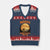 Funny Fencing Halloween V-Neck Knit Sweater Vest You Call It Fencing Zombie Survival TS14 Navy Red Print Your Wear