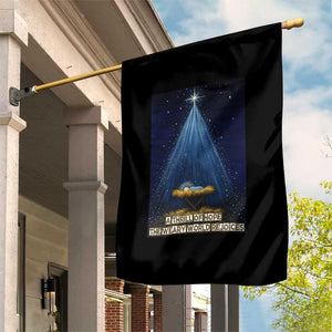 Nativity Scene Christmas Garden Flag Biible Baby Jesus Christian TS14 Print Your Wear