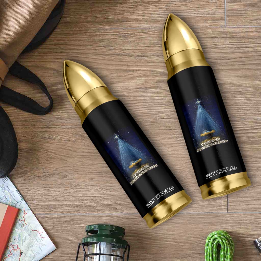 Nativity Scene Christmas Bullet Tumbler Biible Baby Jesus Christian TS14 Print Your Wear