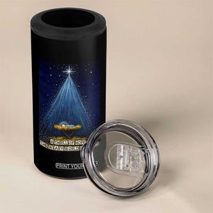 Nativity Scene Christmas 4 in 1 Can Cooler Tumbler Biible Baby Jesus Christian TS14 Print Your Wear